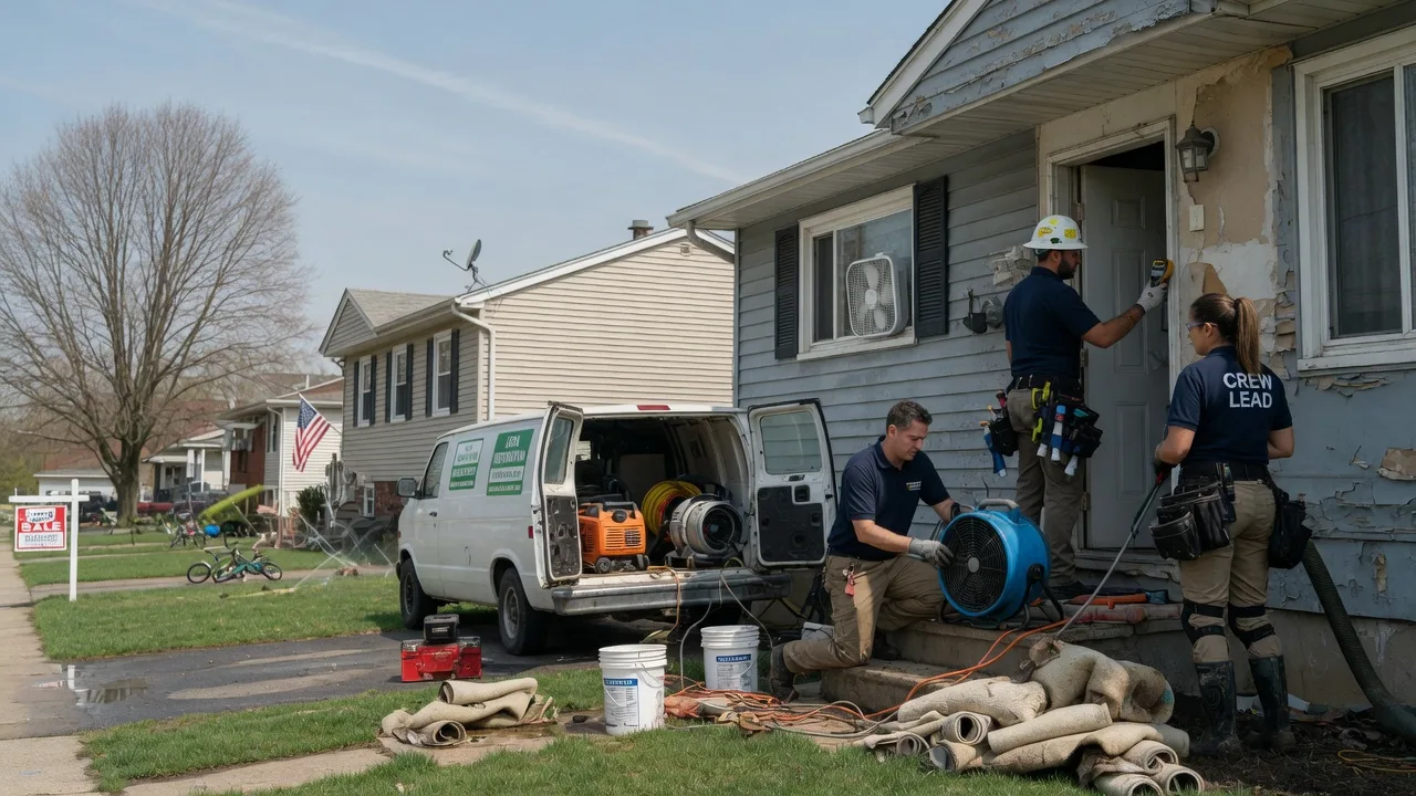 Flood Cleanup in Tivoli, TX near me