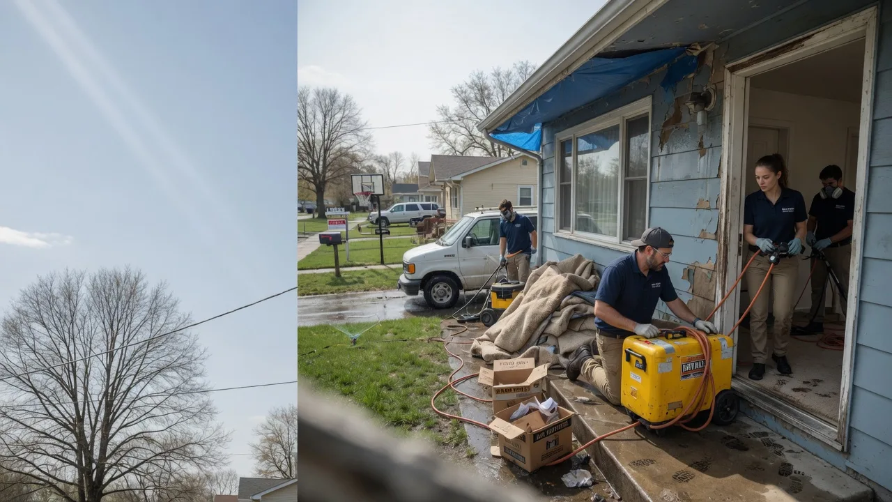 Basement Flood Cleanup in Tivoli, TX near me
